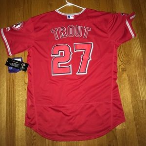 Angels Mike Trout Jersey Large